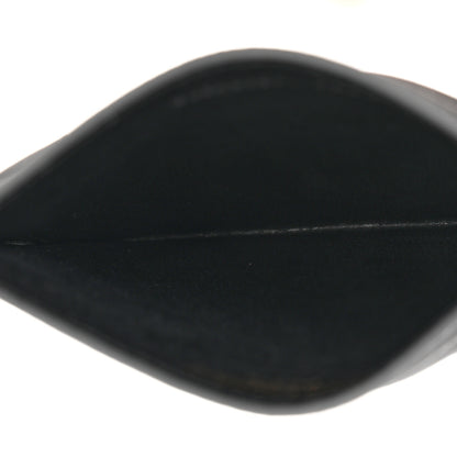 Saint Laurent Grain De Poudre Matelasse Chevron Monogram Credit Card Case Storm 5 of 7