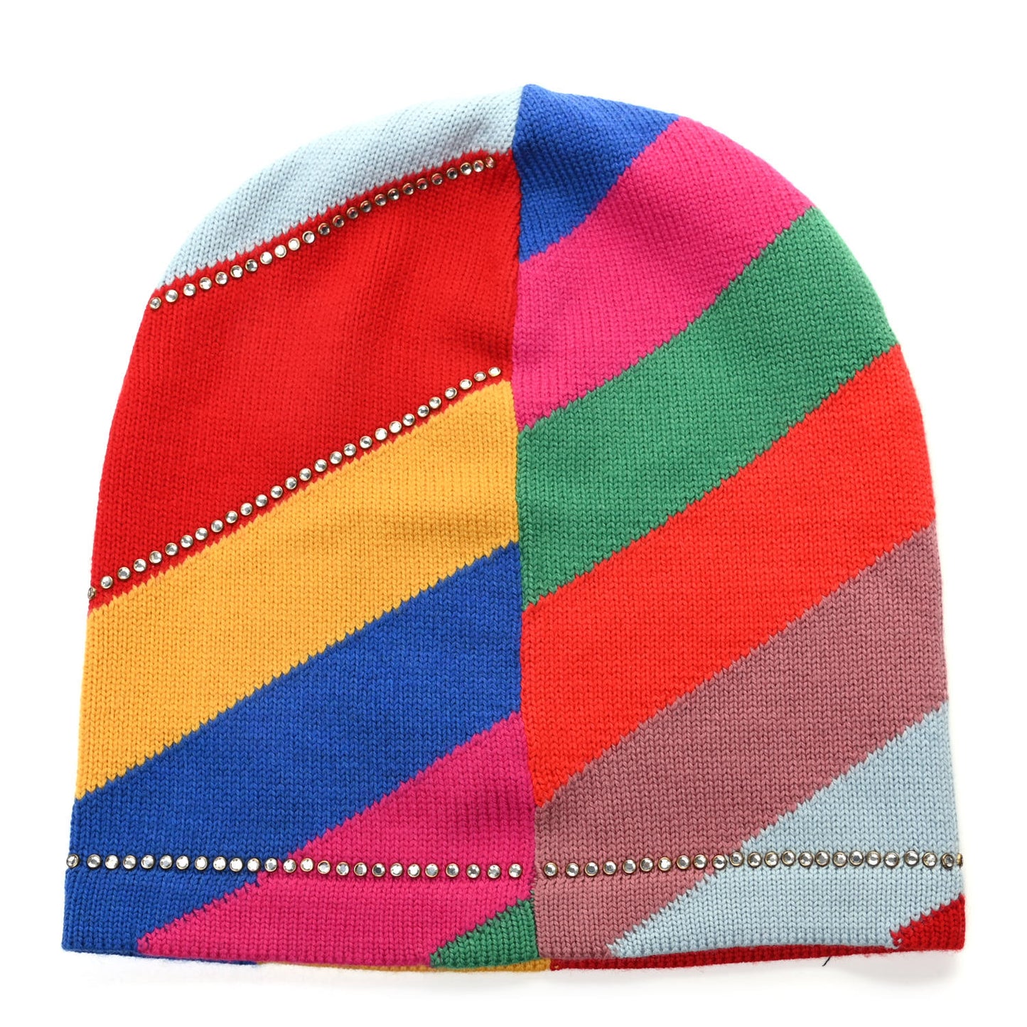 Wool Knit Multihimalat Beanie Hat M Multicolor