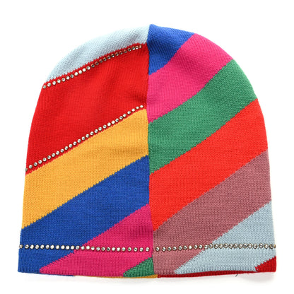 Gucci Wool Knit Multihimalat Beanie Hat M Multicolor 3 of 6