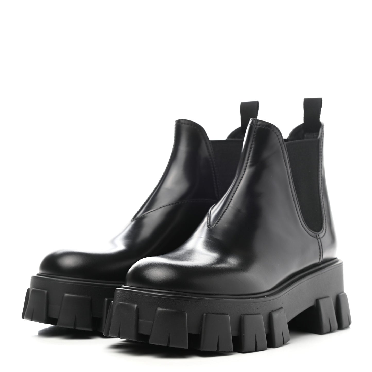 Spazzolato Rois Monolith Chelsea 55mm Ankle Boots 39 39 Black