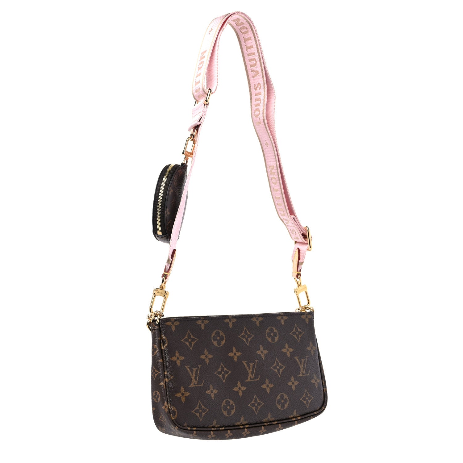 Louis Vuitton Monogram Multi Pochette Accessories Rose Clair 3 of 12
