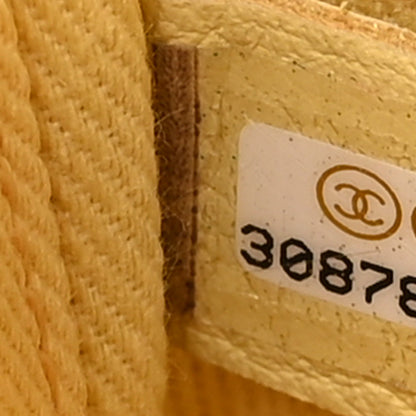 Chanel Caviar Quilted Small Business Affinity Flap Yellow 8 of 11