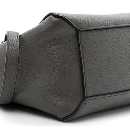 Celine Grained Calfskin Micro Belt Bag Grey 10 of 12