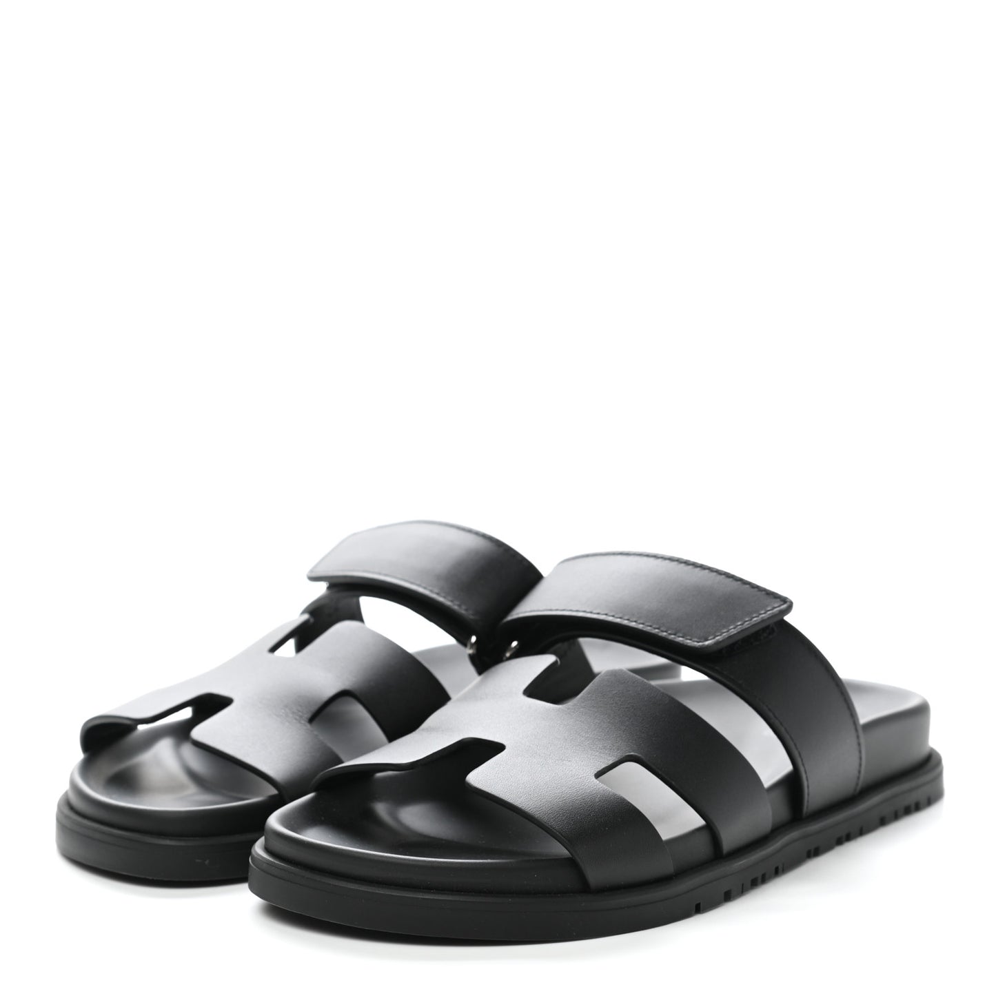 Calfskin Womens Chypre Sandals 36 Black
