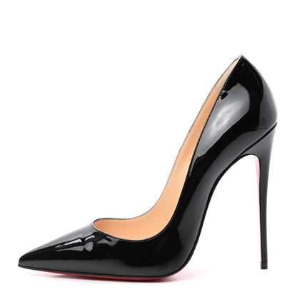 Christian Louboutin Patent So Kate 120 Pumps 39.5 Black 1 of 7