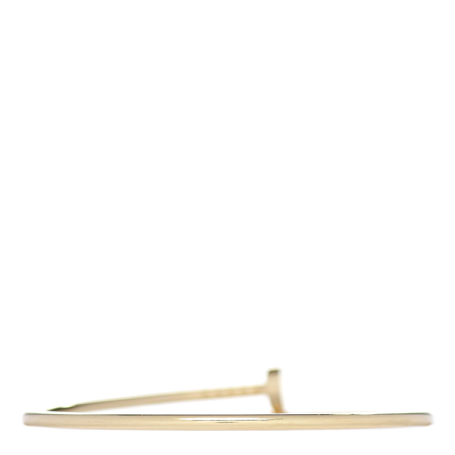Cartier 18K Yellow Gold Small Juste Un Clou Bracelet 17 2 of 4