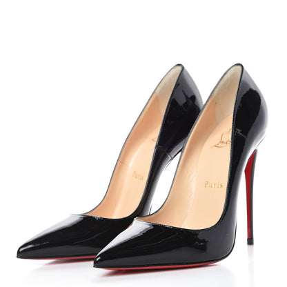 Christian Louboutin Patent So Kate 120 Pumps 37.5 Black 3 of 8