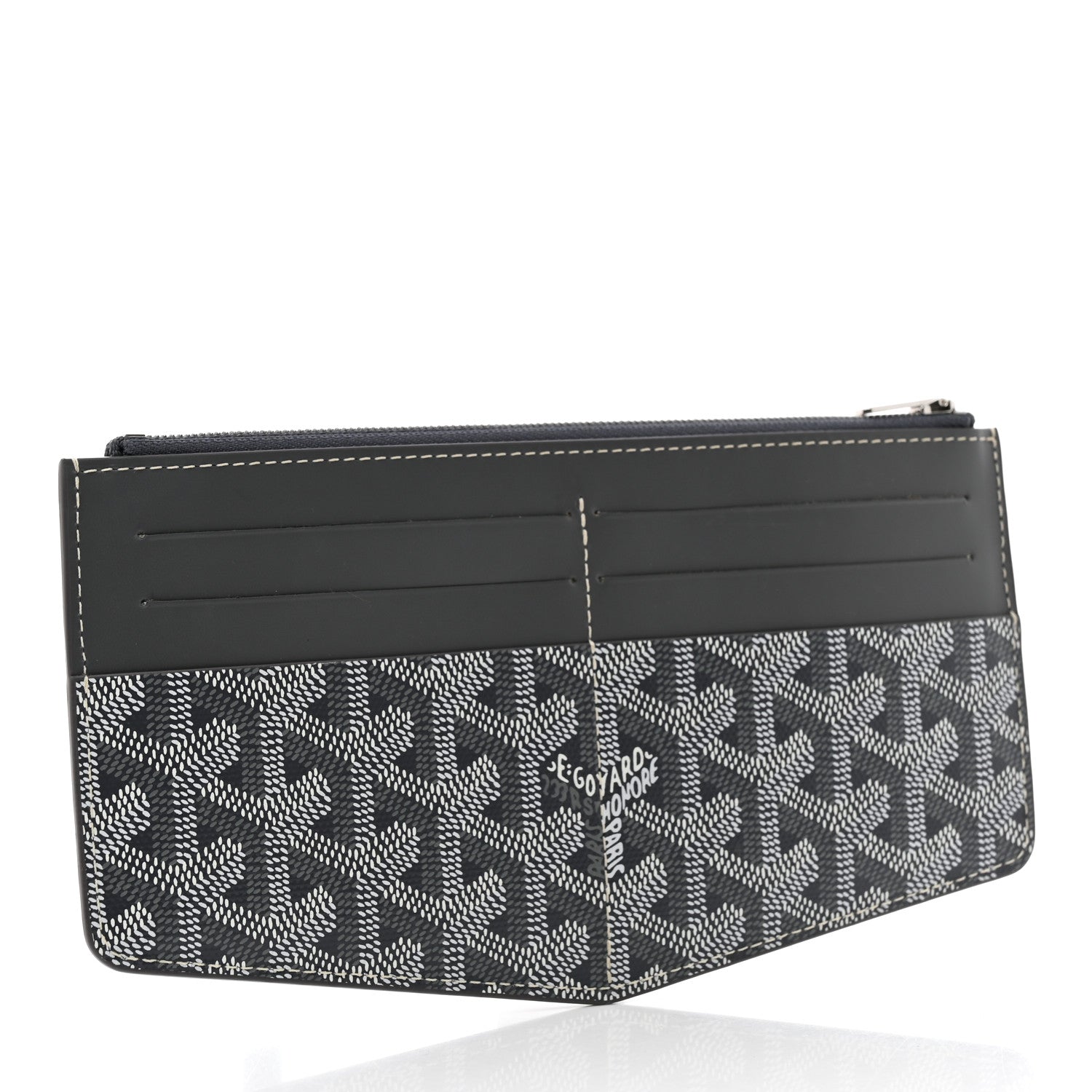 Goyard Goyardine Insert Louise Wallet Grey 3 of 7