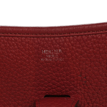 Hermes Taurillon Clemence Evelyne III GM Rouge Vif 6 of 8
