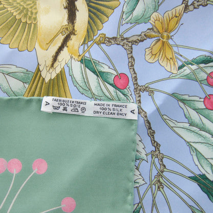Hermes Silk Les Merises Scarf 90 4 of 4