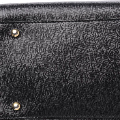 Chanel Caviar Small Studded Deauville Tote Black 9 of 12