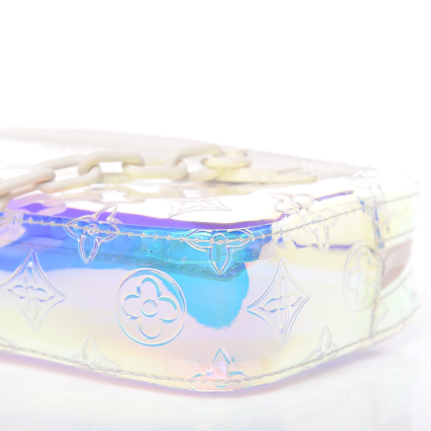 Louis Vuitton PVC Monogram Pochette Volga Iridescent Prism 8 of 9