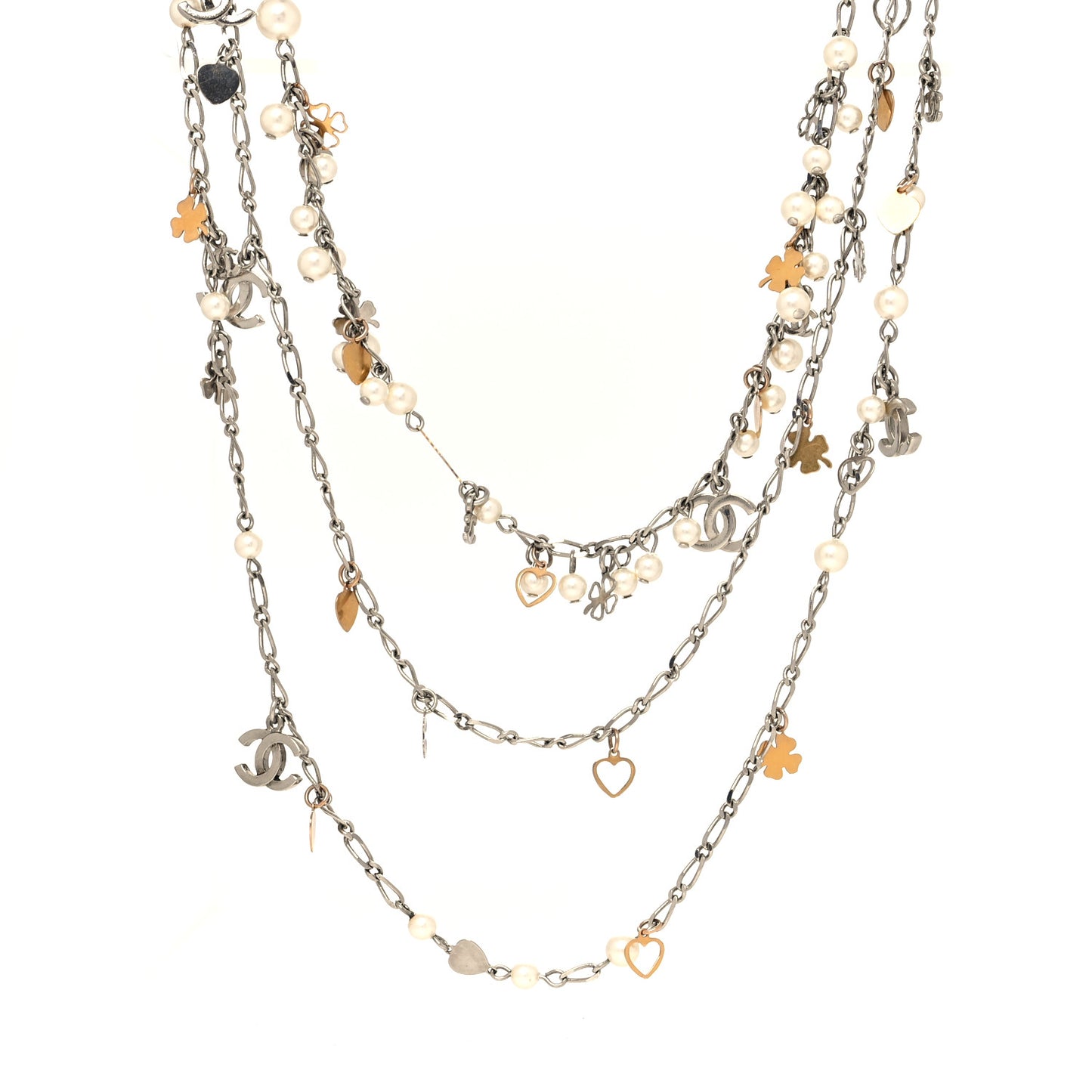 Multi Chain Lucky Symbols Necklace