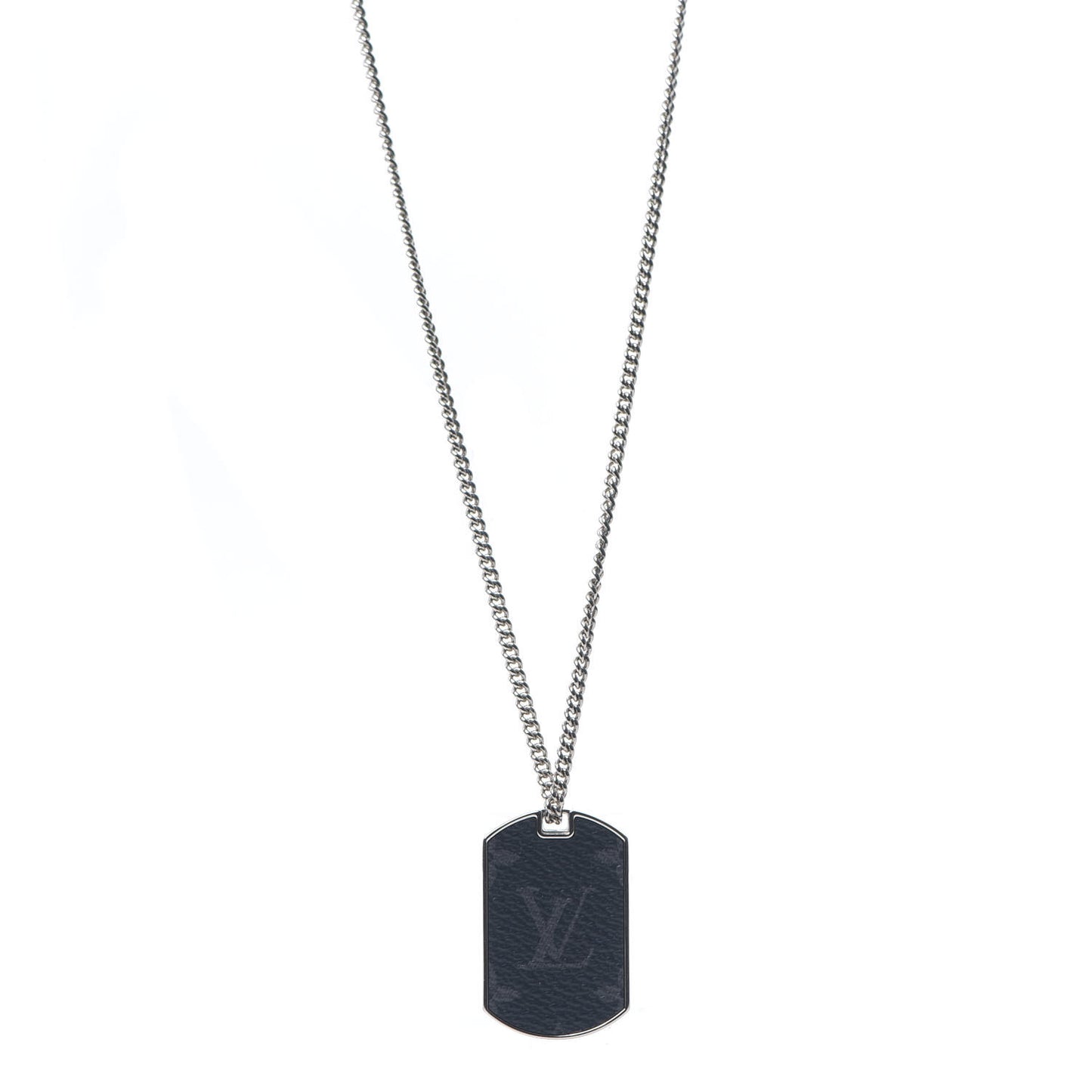 Monogram Eclipse Plate Necklace