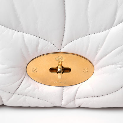 Mulberry Nappa Pillow Quilted Little Softie Bag White 9 of 10