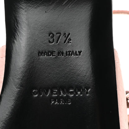 Givenchy Calfskin G Chain Slingback Mules 37.5 Pink 6 of 9