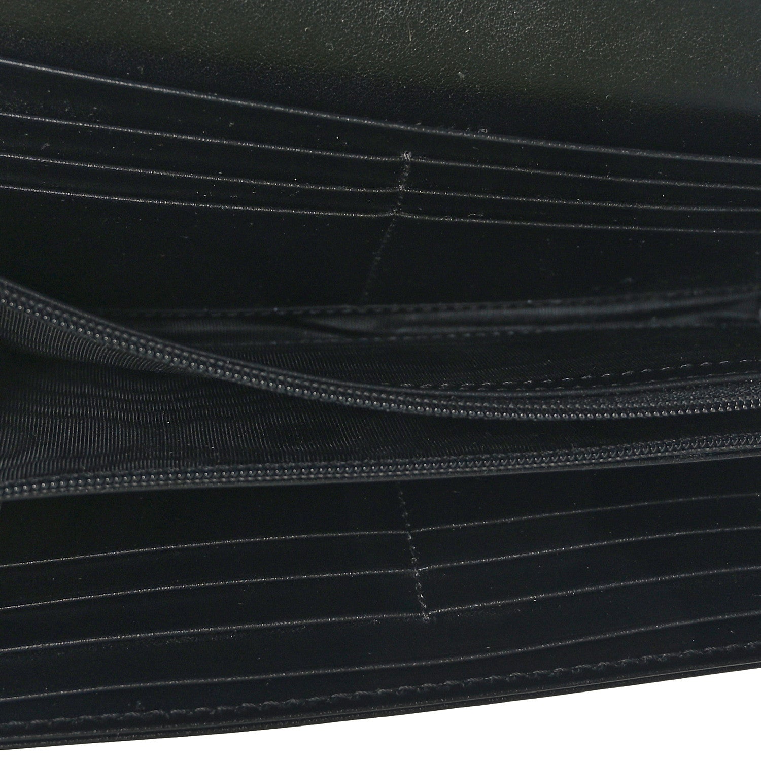 Gucci Calfskin Matelasse GG Marmont Continental Wallet Black 5 of 8