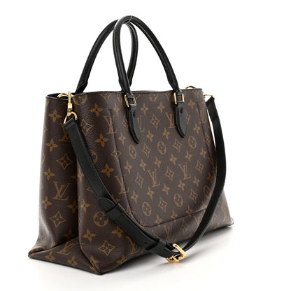 Louis Vuitton Monogram Flower Tote Black 3 of 11