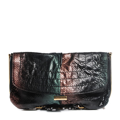 Jimmy Choo Python Arad Clutch Multicolor 1 of 8