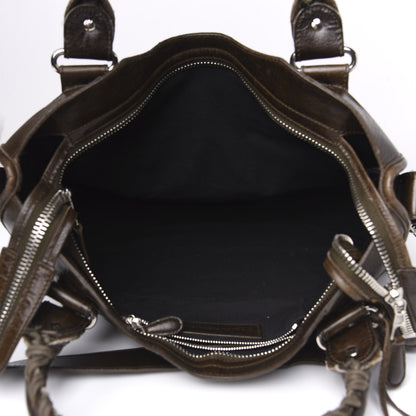 Balenciaga Chevre Giant 21 Silver Hardware City Vert Fonce 4 of 14
