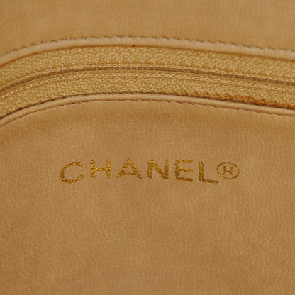 Chanel Lambskin Quilted Shoulder Bag Beige 6 of 11