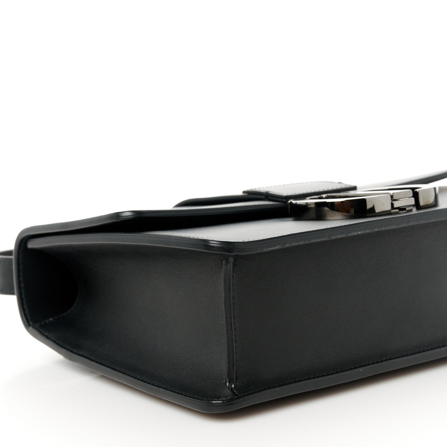 Christian Dior Smooth Calfskin 30 Montaigne Flap Bag Black 9 of 10