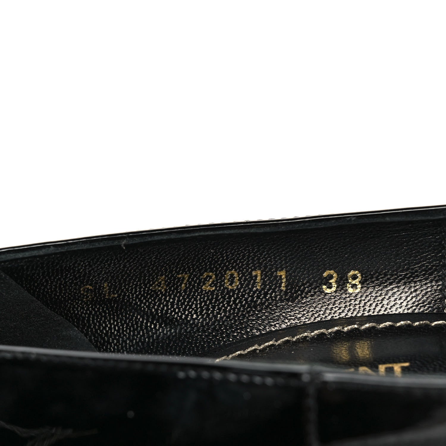 Saint Laurent Patent Opyum 110 Pumps 38 Black 8 of 10