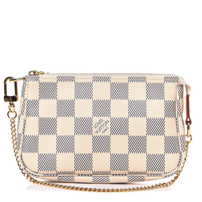 Louis Vuitton Damier Azur Mini Pochette Accessories 1 of 8