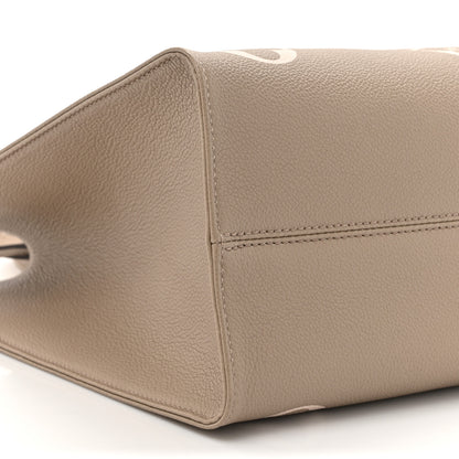 Louis Vuitton Empreinte Monogram Giant Onthego MM Tourterelle Creme 9 of 14