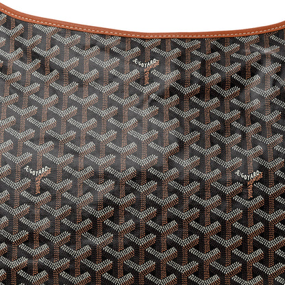 Goyard Goyardine Boheme Hobo Black Gold 10 of 12