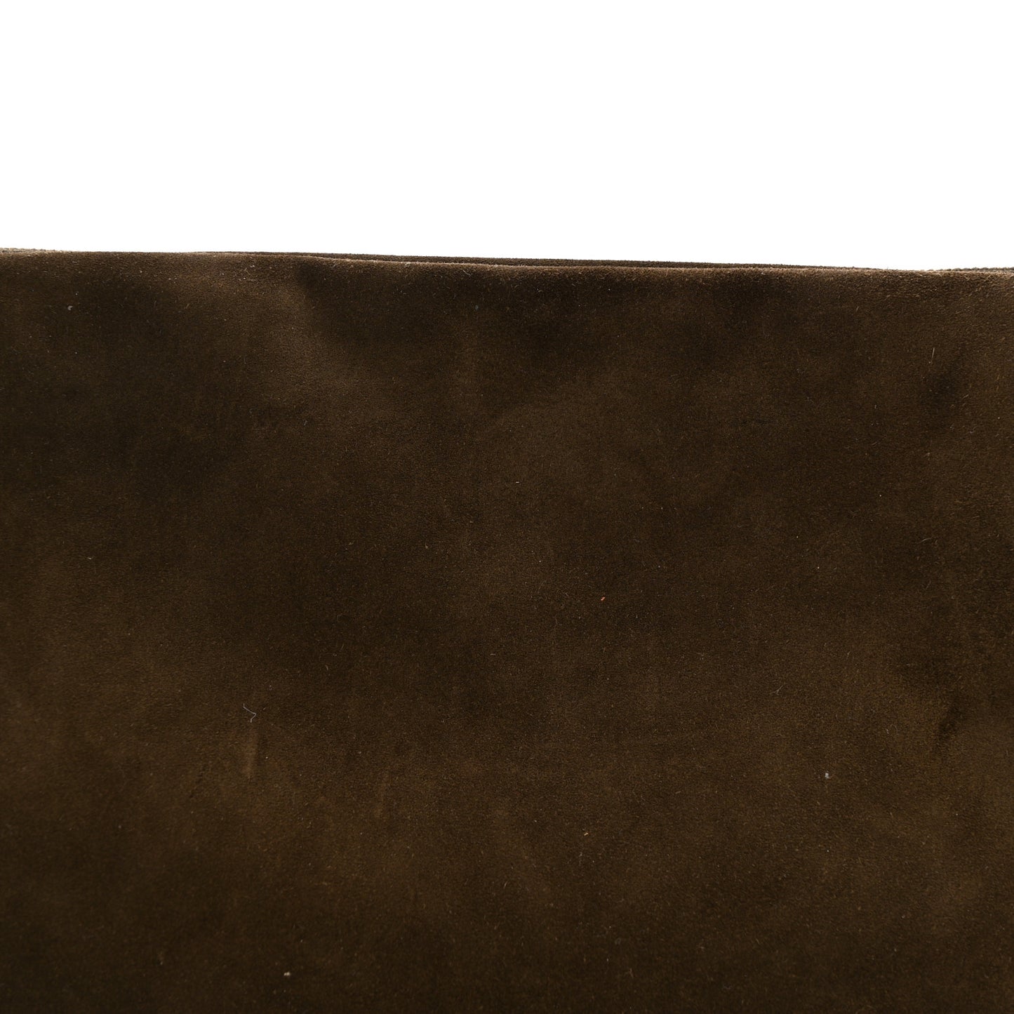 Suede Calfskin Party Time 7 Bag Dark Olive