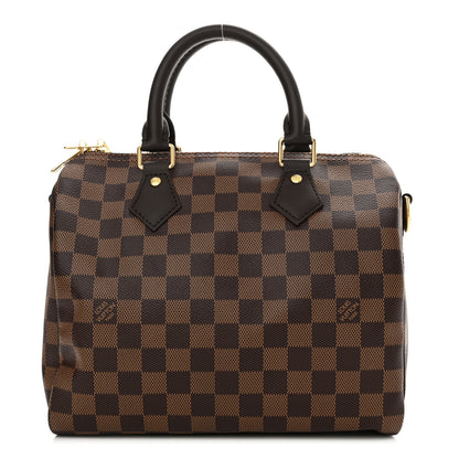 Louis Vuitton Damier Ebene Speedy Bandouliere 25 1 of 11