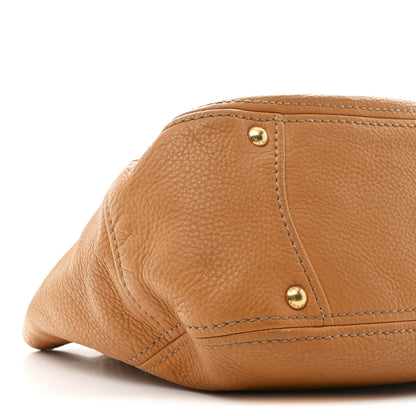Prada Vitello Daino Shoulder Bag Caramel 8 of 11