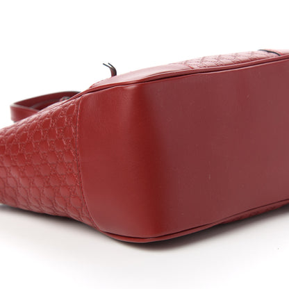 Gucci Microguccissima Small Bree Tote Red 6 of 11