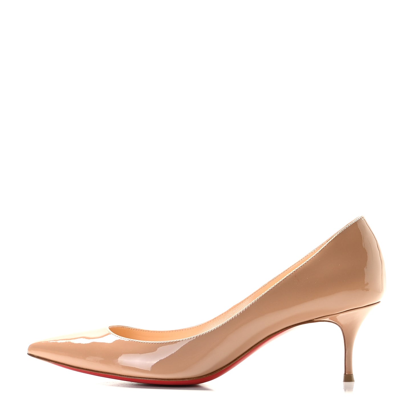Patent Pigalle Follies 55 Pumps 38.5 Nude
