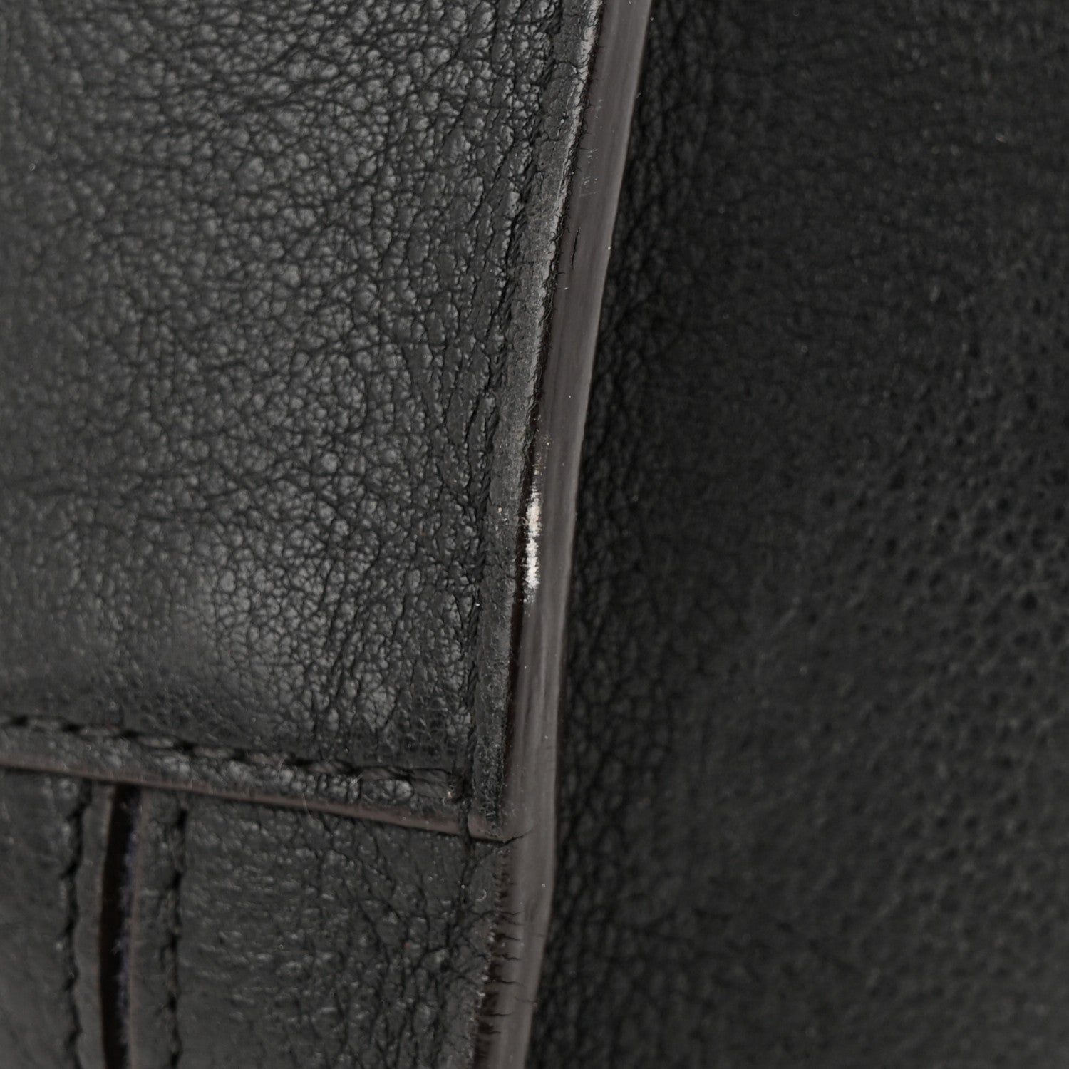 Chloe Smooth Calfskin Medium Milo Shopping Tote Black 12 of 17