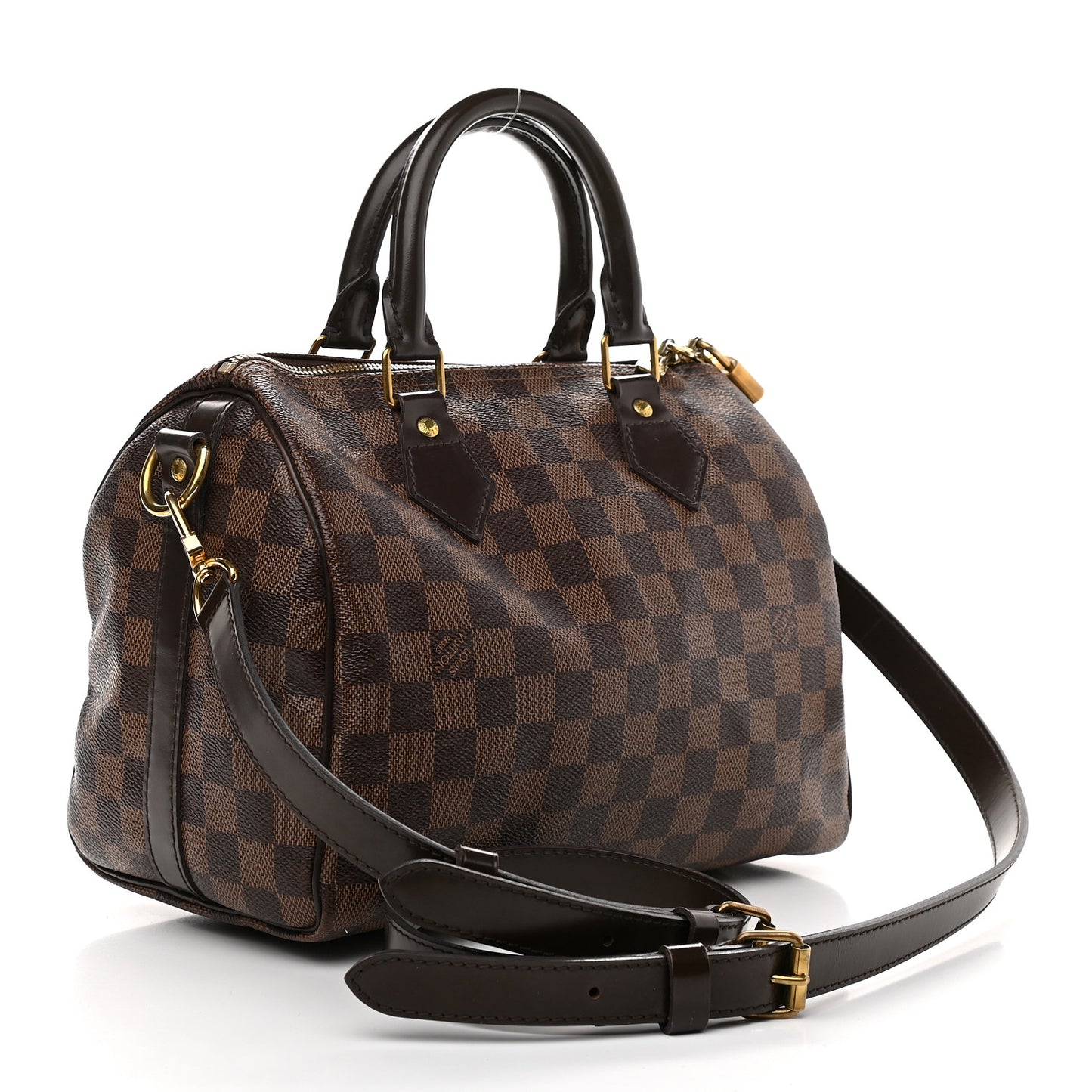 Damier Ebene Speedy Bandouliere 25