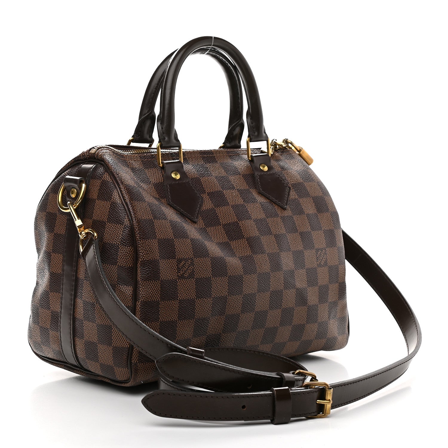 Louis Vuitton Damier Ebene Speedy Bandouliere 25 3 of 11