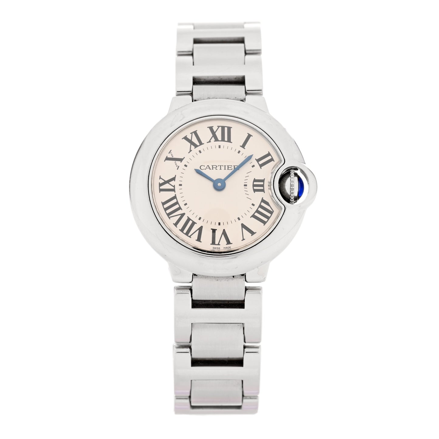 Stainless Steel 28mm Ballon Bleu De Cartier Quartz Watch