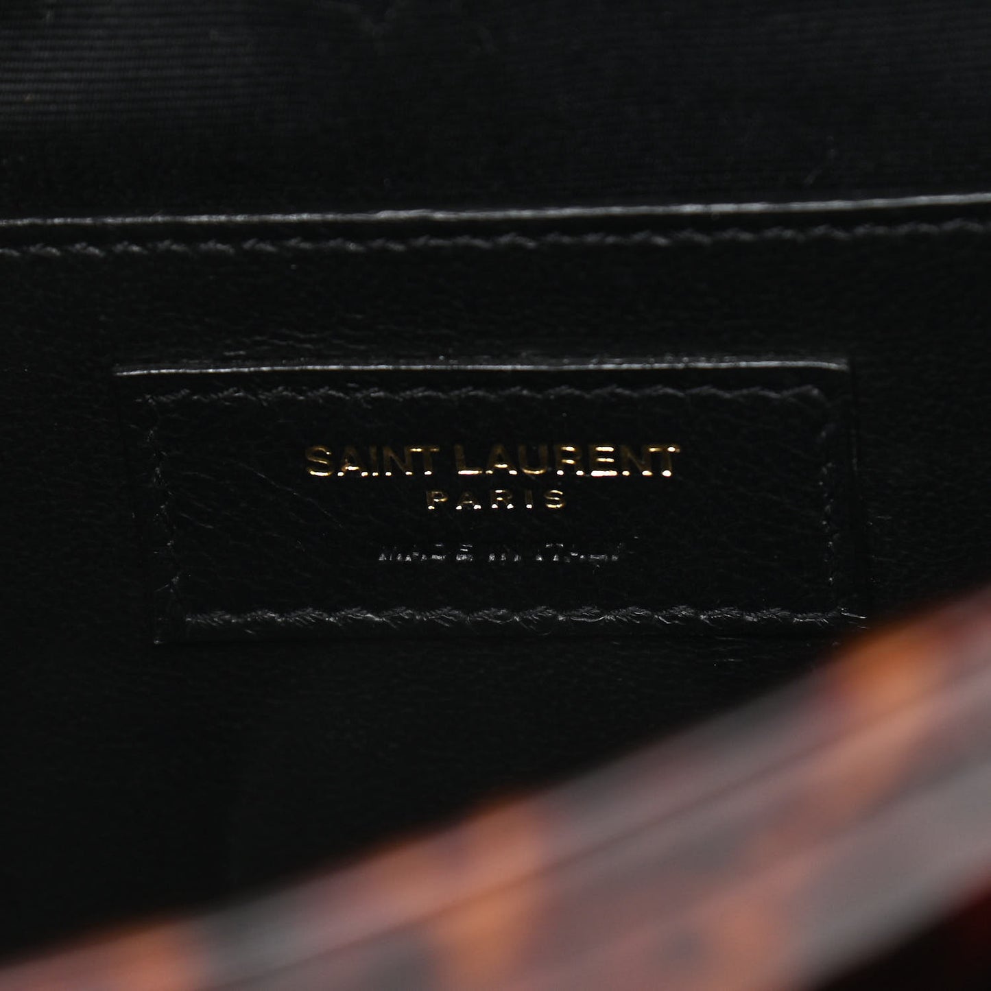 Patent Monogram Baby Niki Chain Satchel Tortoiseshell
