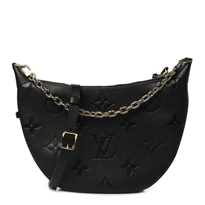 Louis Vuitton Empreinte Monogram Giant Loop Hobo Black 1 of 10