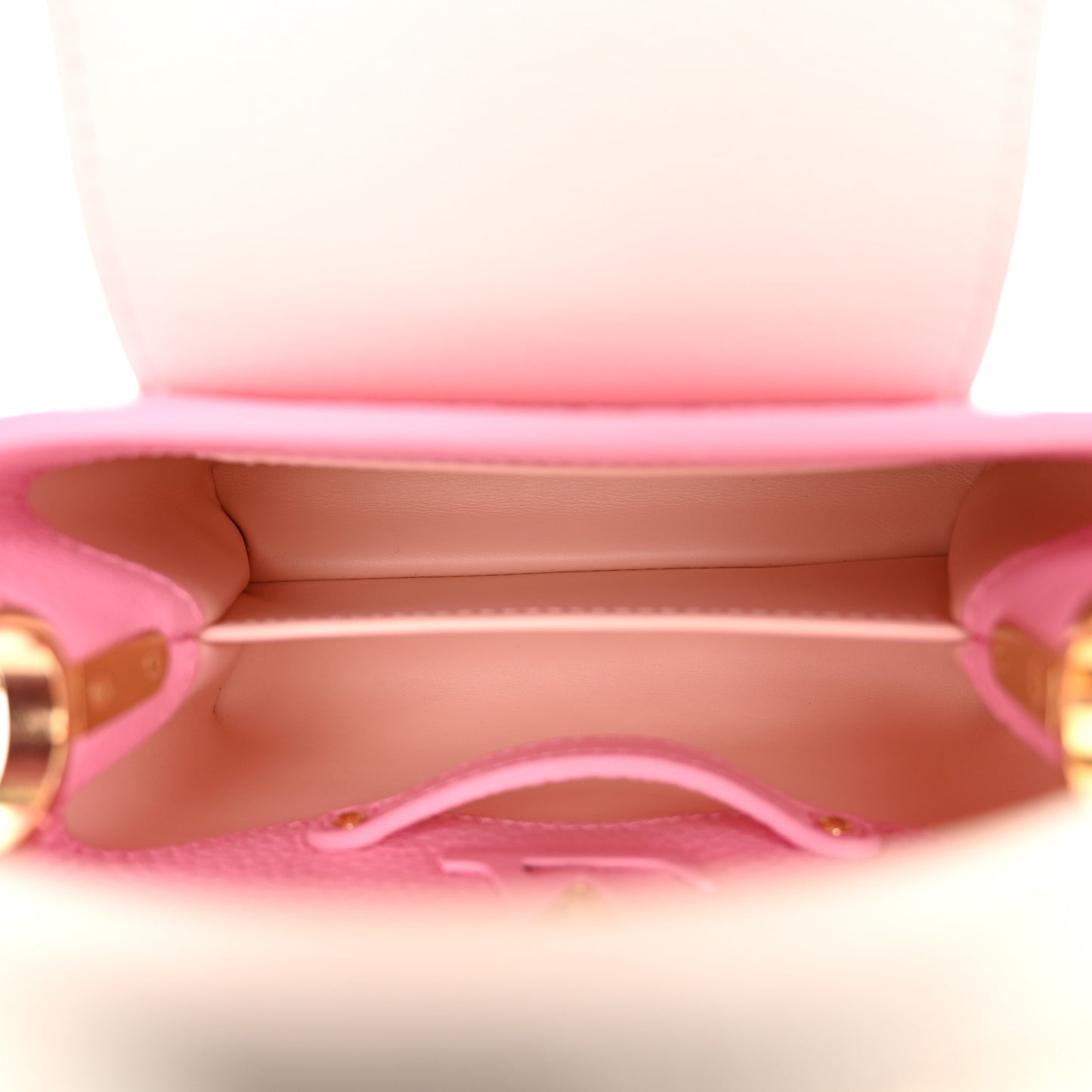 Taurillon Flower Chain Capucines Mini Candy Pink
