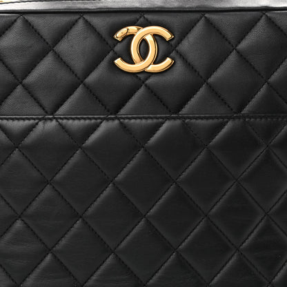 Chanel Lambskin Quilted Large Trendy CC Bowling Bag Black 9 of 11