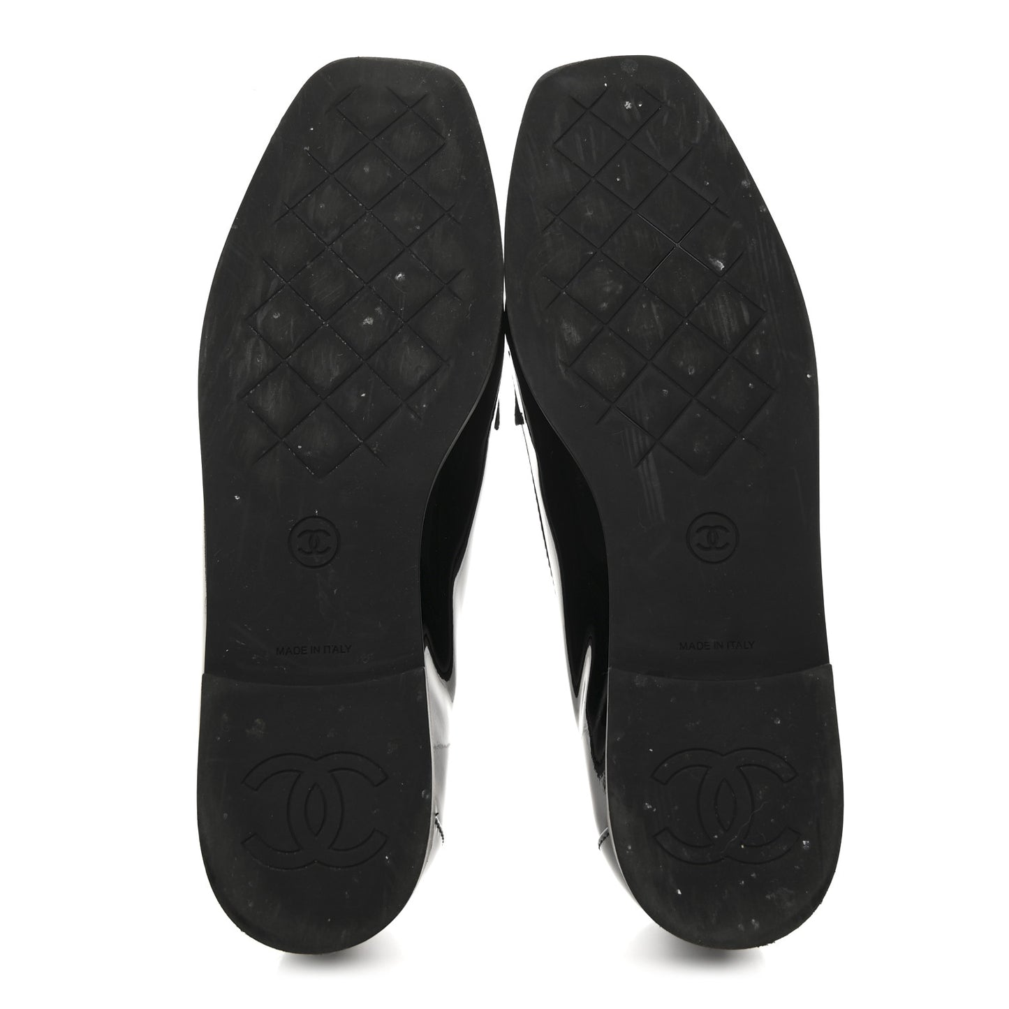Patent CC Mocassin Loafers 38 Black