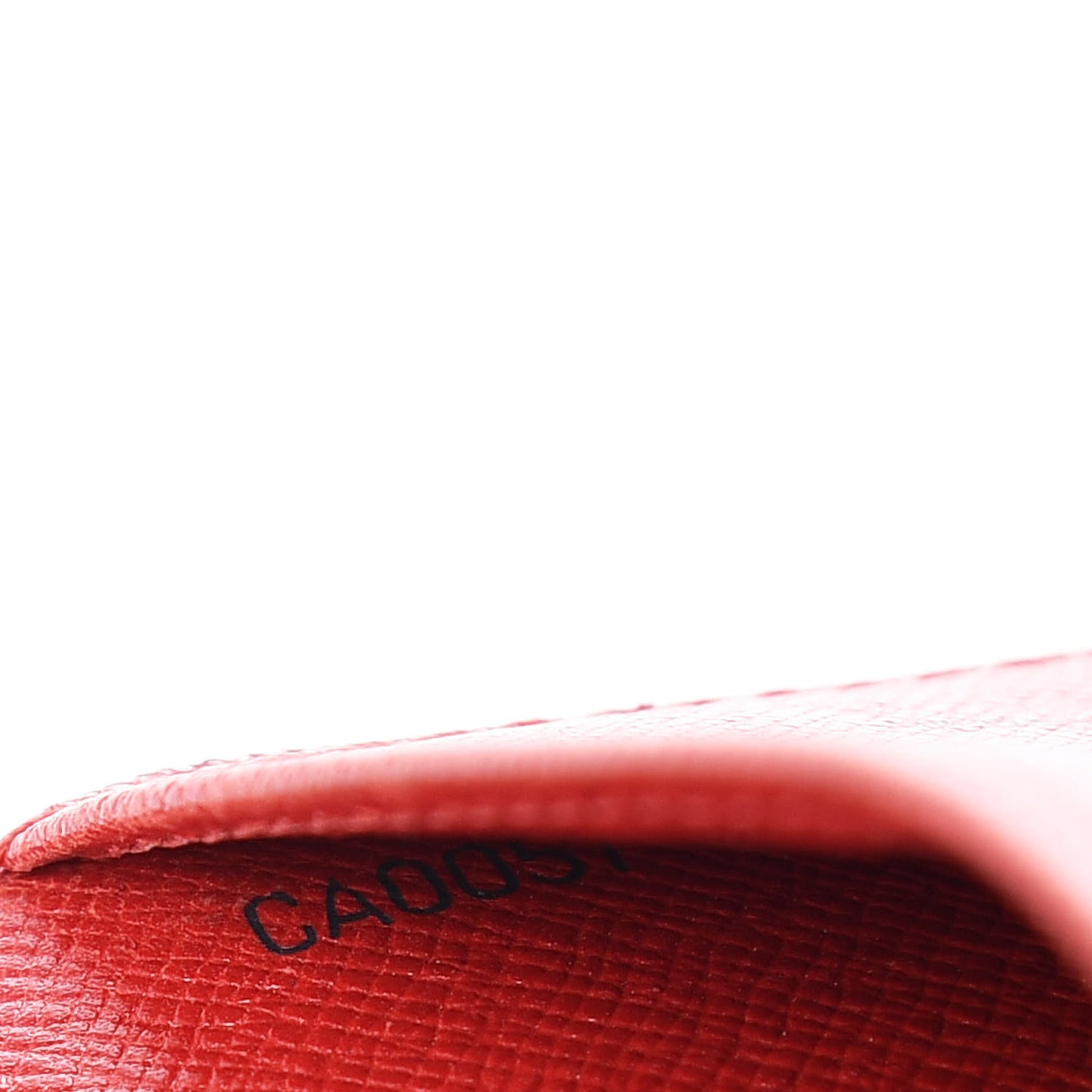 Epi Small Ring Agenda Cover Castillan Red