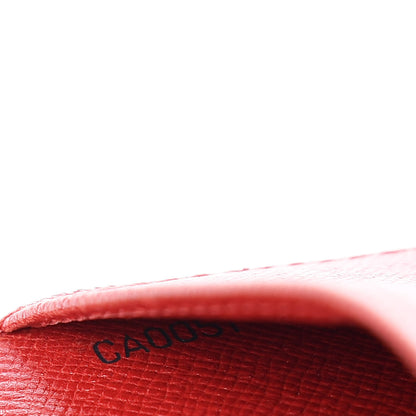Louis Vuitton Epi Small Ring Agenda Cover Castillan Red 11 of 12