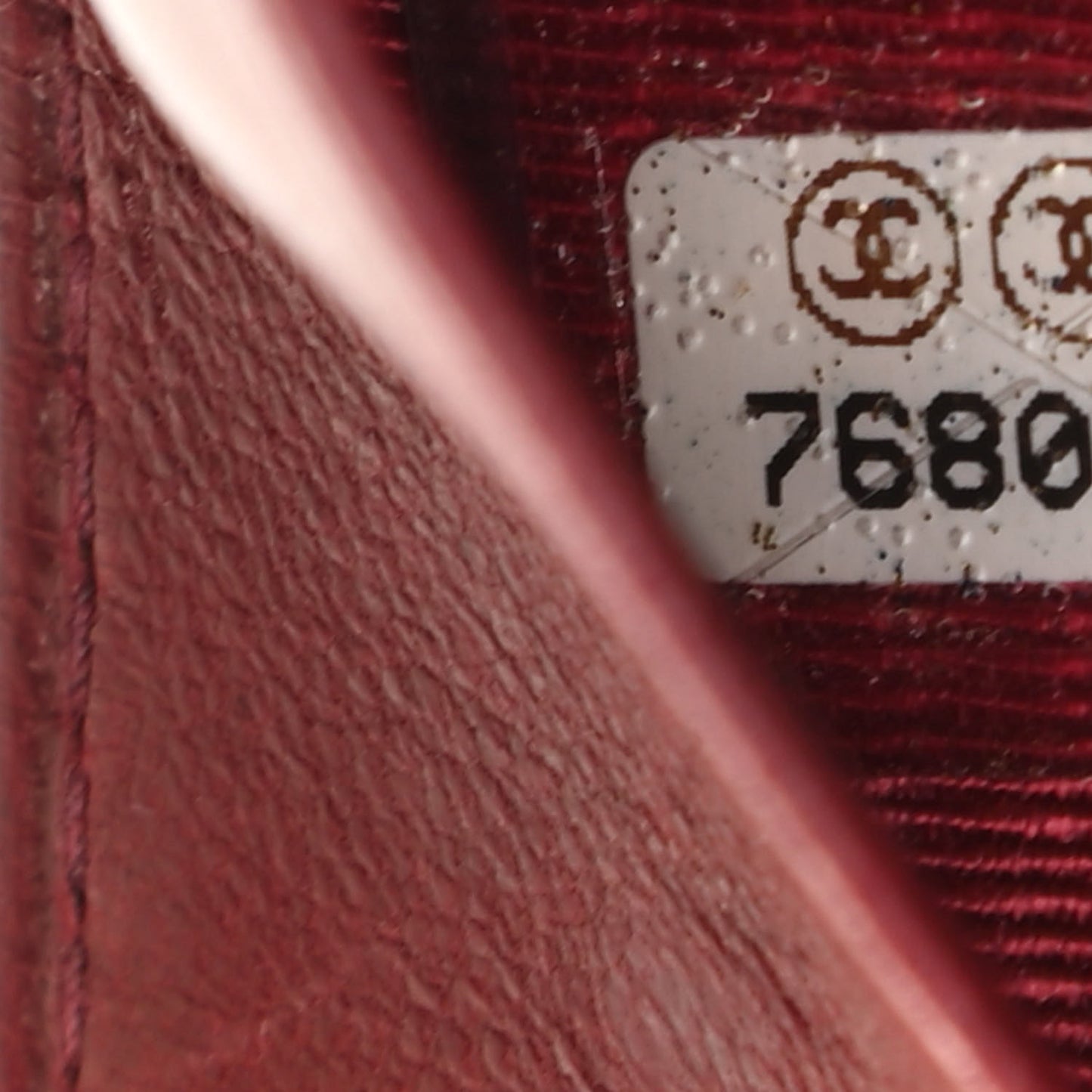 Caviar Timeless CC 6 Key Holder Case Dark Red