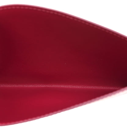 Louis Vuitton Calfskin Felicie Card Holder Insert Fuchsia 5 of 6