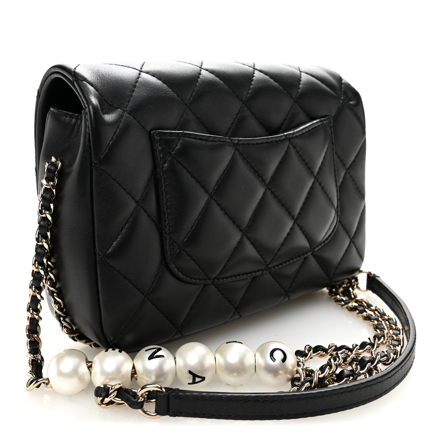 Chanel Lambskin Quilted Small My Precious Flap Black 3 of 10