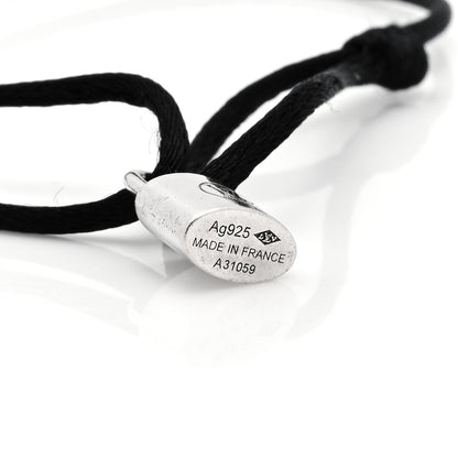 Louis Vuitton X UNICEF Sterling Silver Lockit Bracelet Black 4 of 4